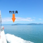 琵琶湖に浮かぶ竹生島（ちくぶじま）にも行ってきました